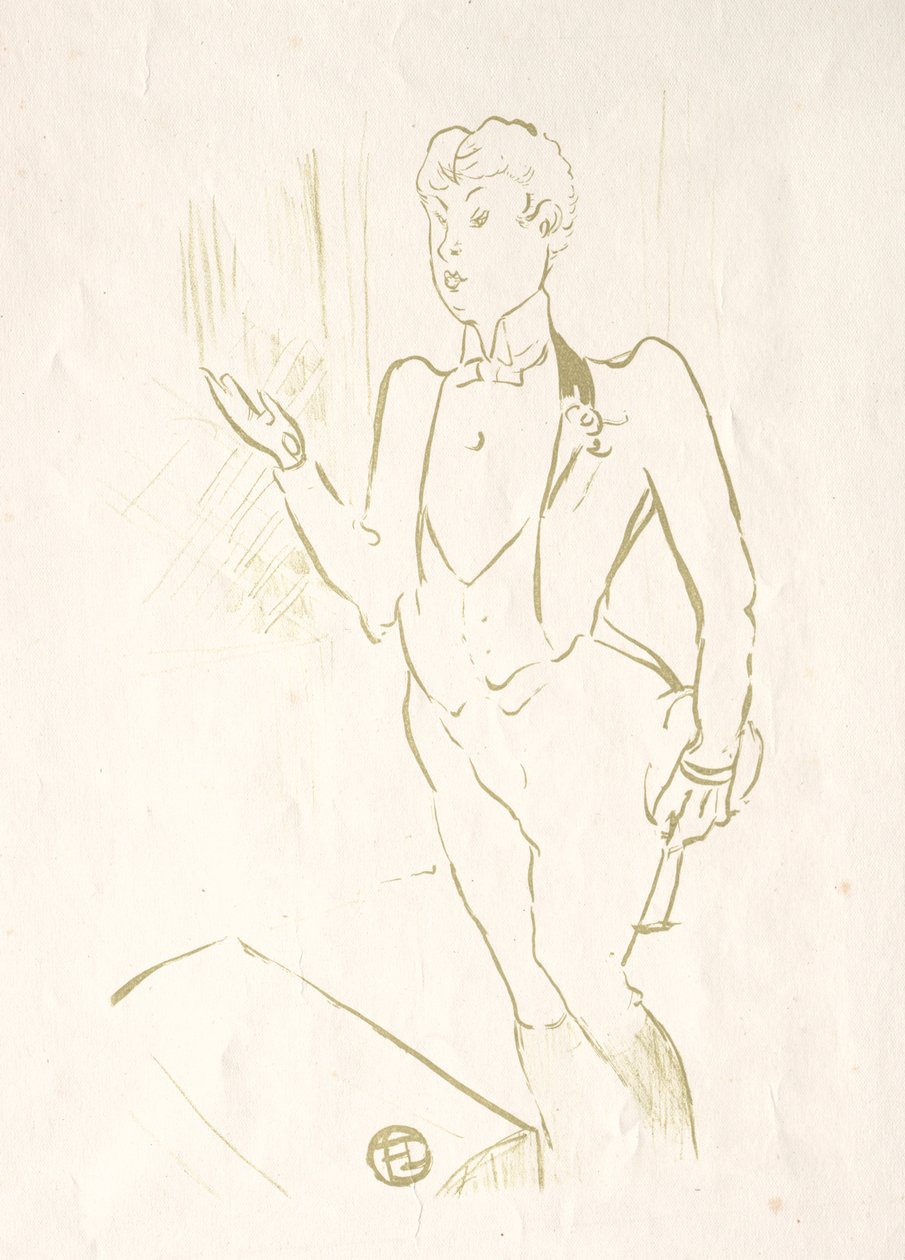 Mary Hamilton, 1893 de Henri de Toulouse Lautrec