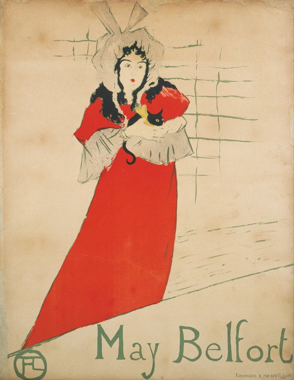 Póster de May Belfort de Henri de Toulouse Lautrec