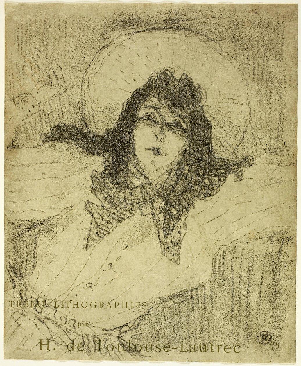 May Belfort, de Trece litografías de Henri de Toulouse Lautrec