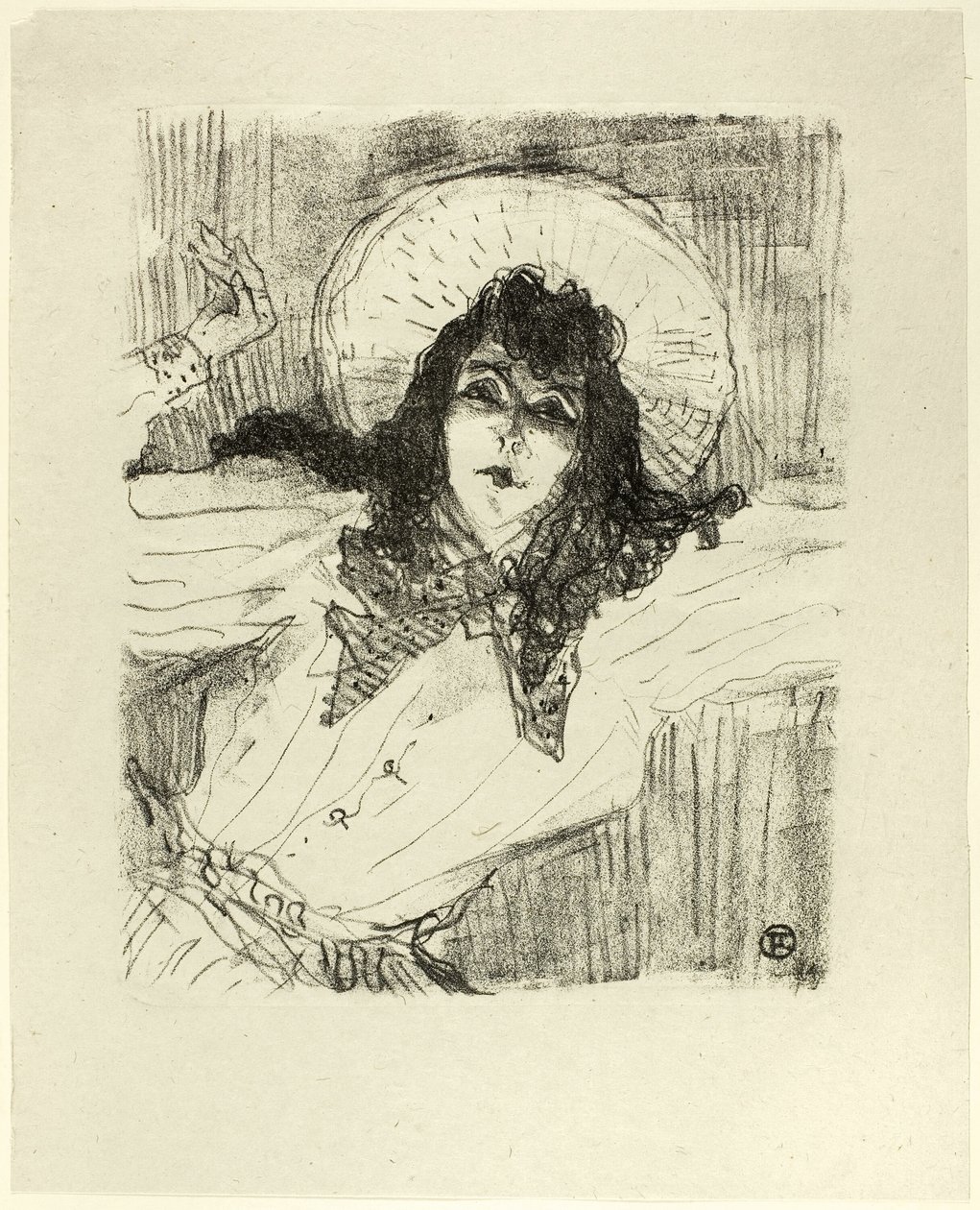 May Belfort, de Trece Litografías de Henri de Toulouse Lautrec