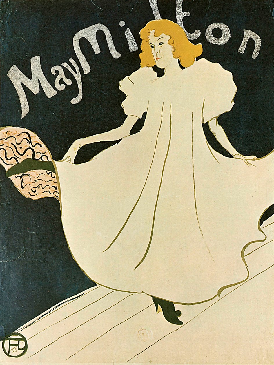 May Milton, 1895 de Henri de Toulouse Lautrec
