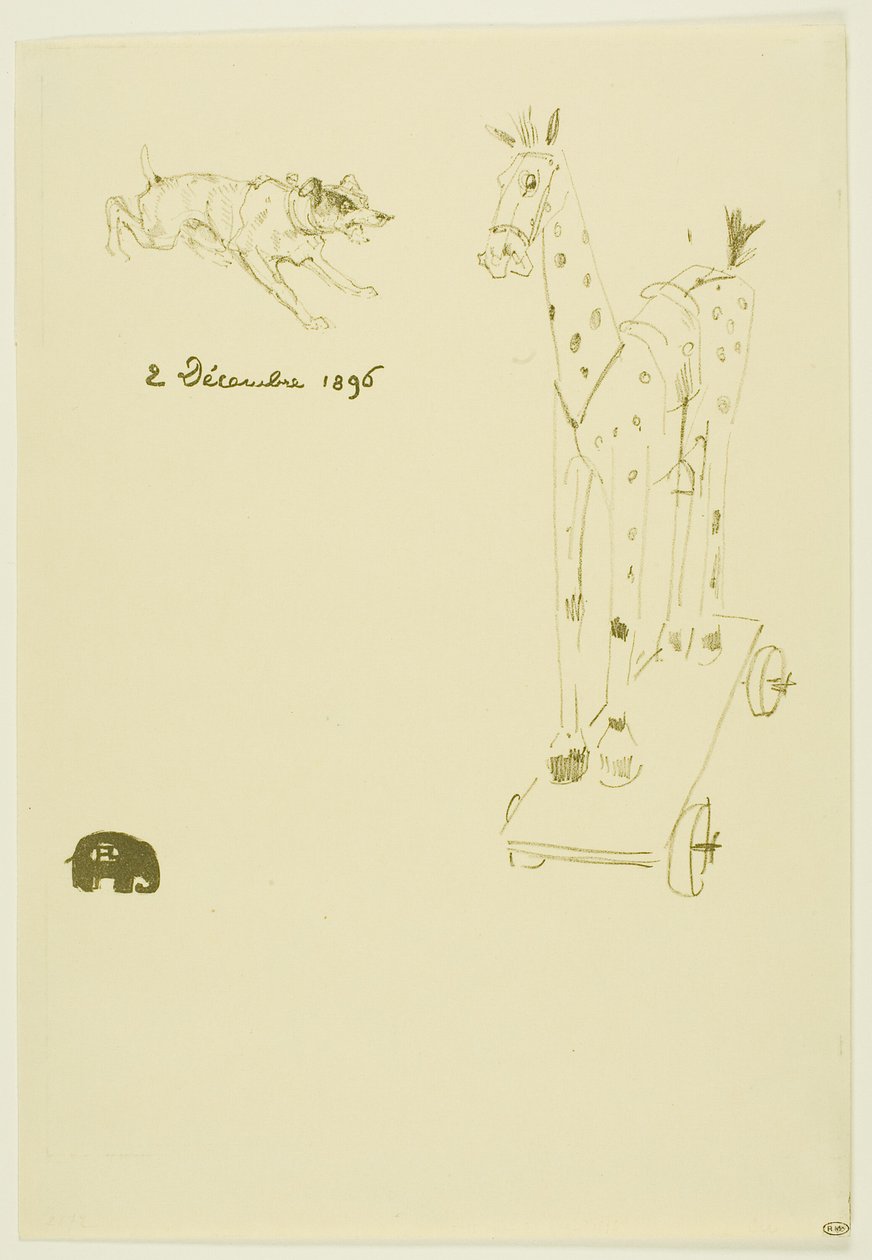 Menú Sylvain de Henri de Toulouse Lautrec