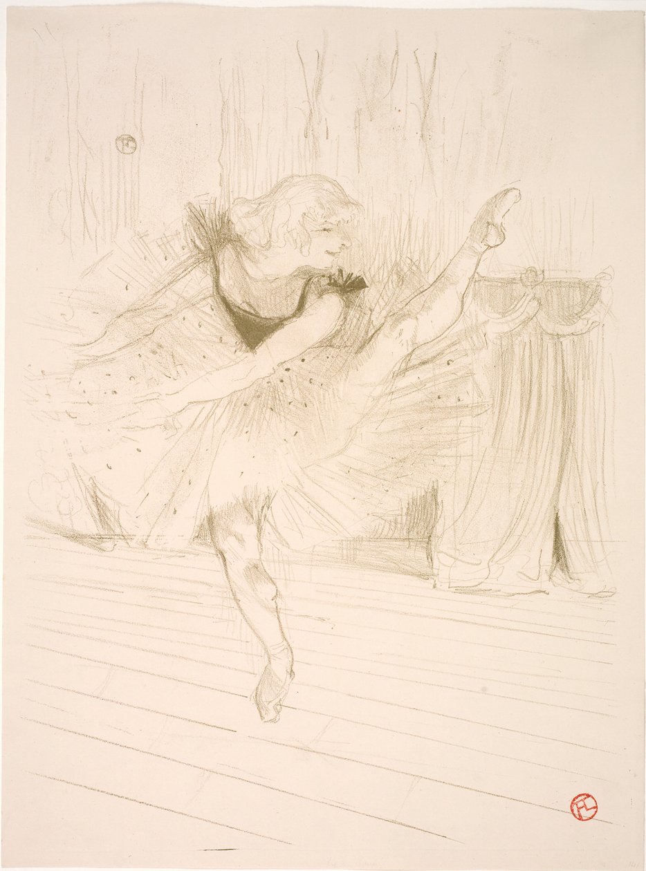 Miss Ida Heath, bailarina inglesa de Henri de Toulouse Lautrec