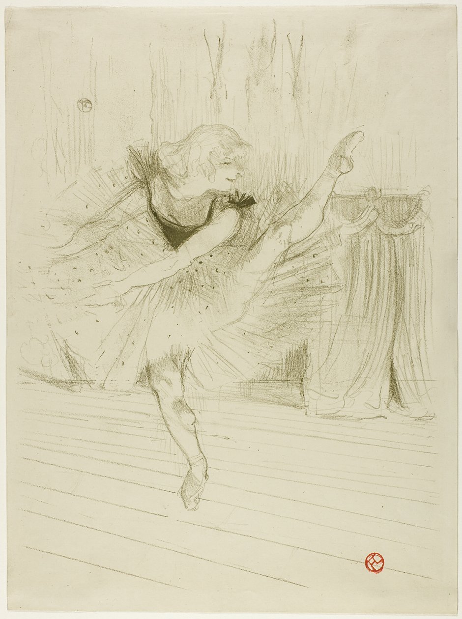 Señorita Ida Heath, bailarina inglesa de Henri de Toulouse Lautrec