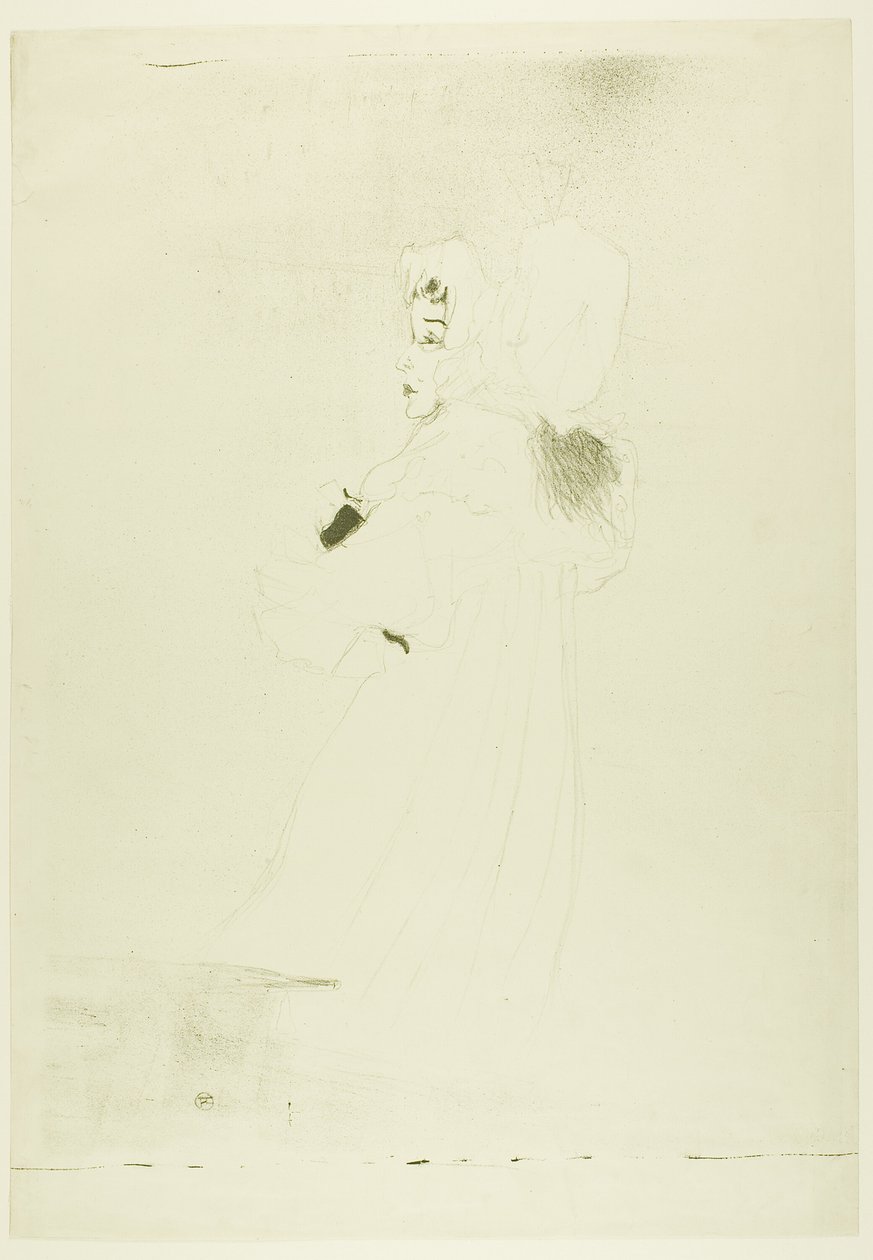 Miss May Belfort (lámina grande) de Henri de Toulouse Lautrec