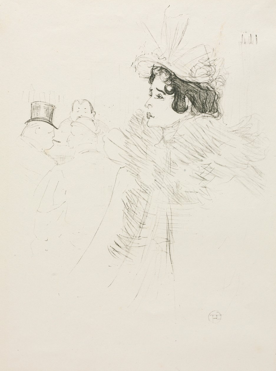 Miss May Belfort, 1895 de Henri de Toulouse Lautrec