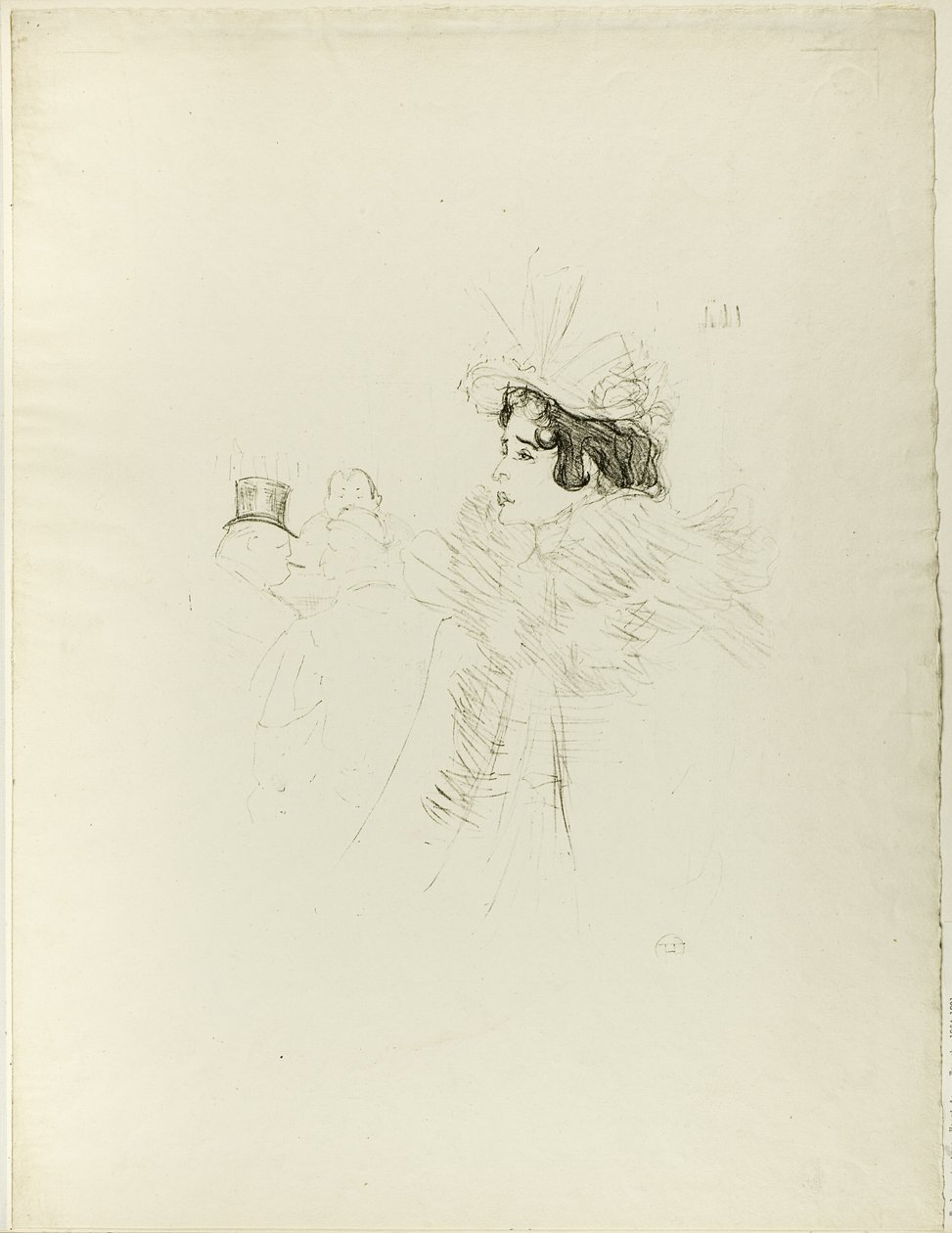 Miss May Belfort en el Bar Achille de Henri de Toulouse Lautrec