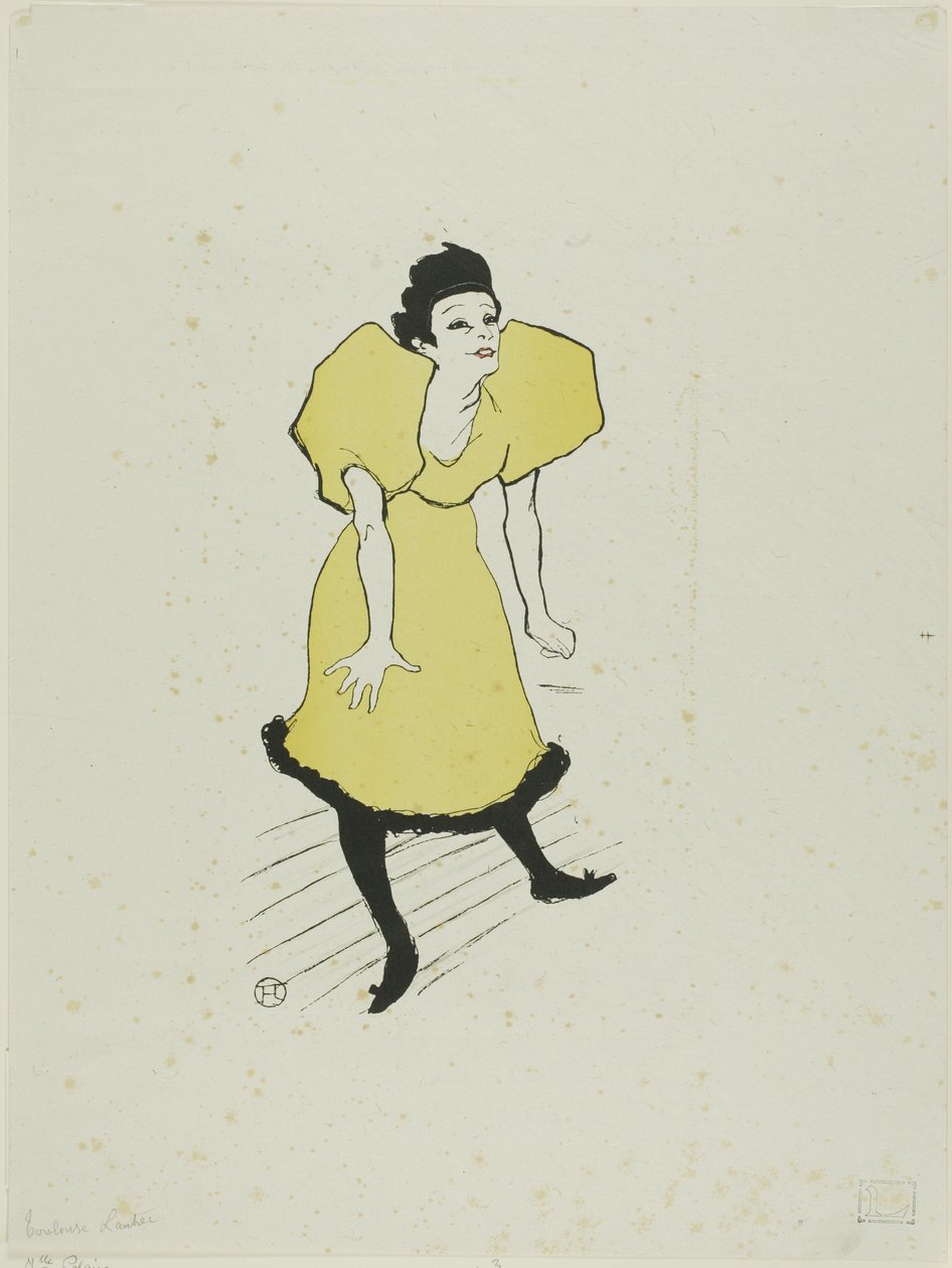 Señorita Polaire de Henri de Toulouse Lautrec