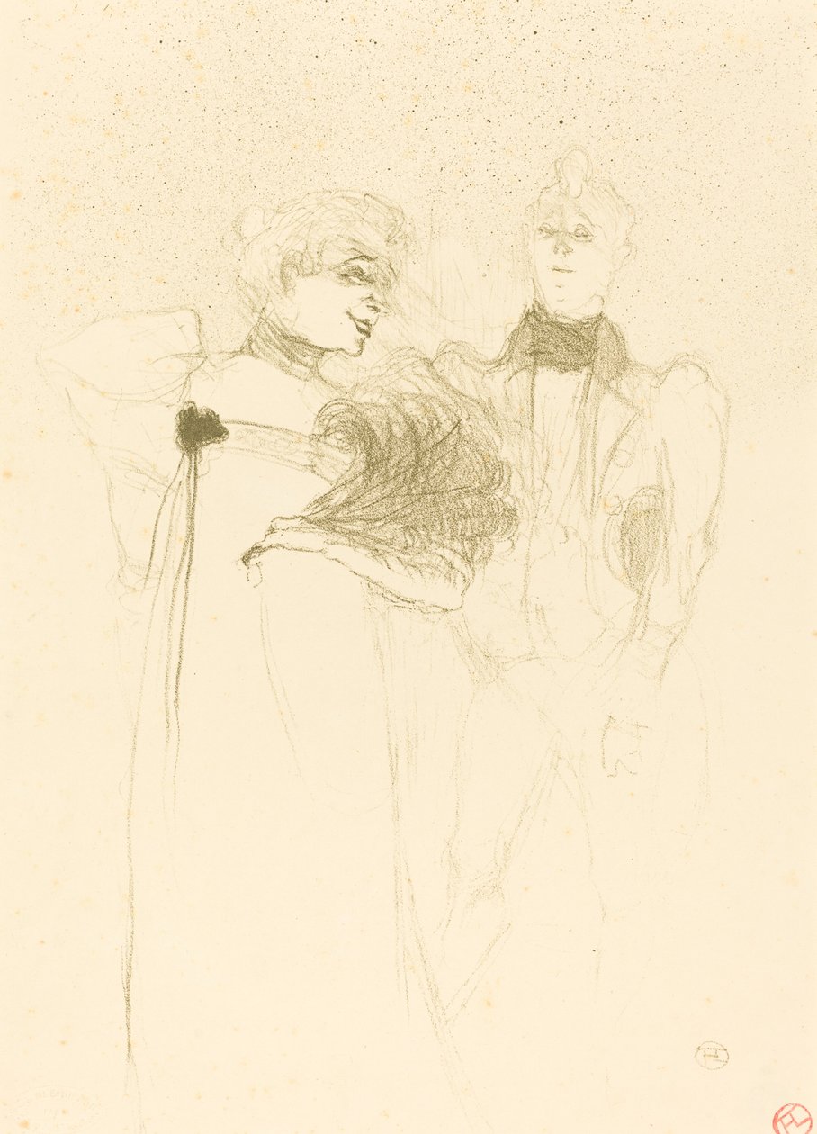 Mlle. Lender en Madame Satan, 1894 de Henri de Toulouse Lautrec