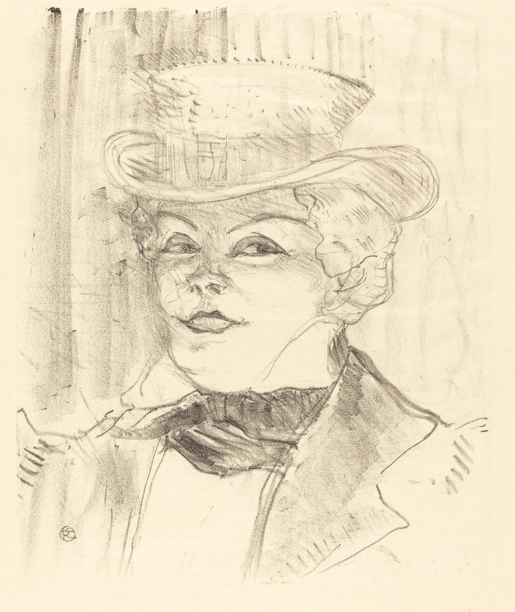 Mme. Réjane de Henri de Toulouse Lautrec
