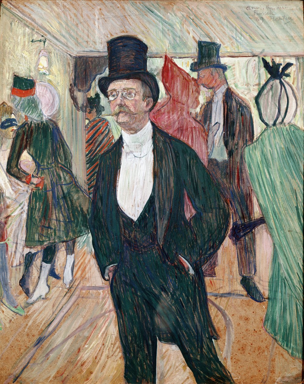 Monsieur Fourcade de Henri de Toulouse Lautrec