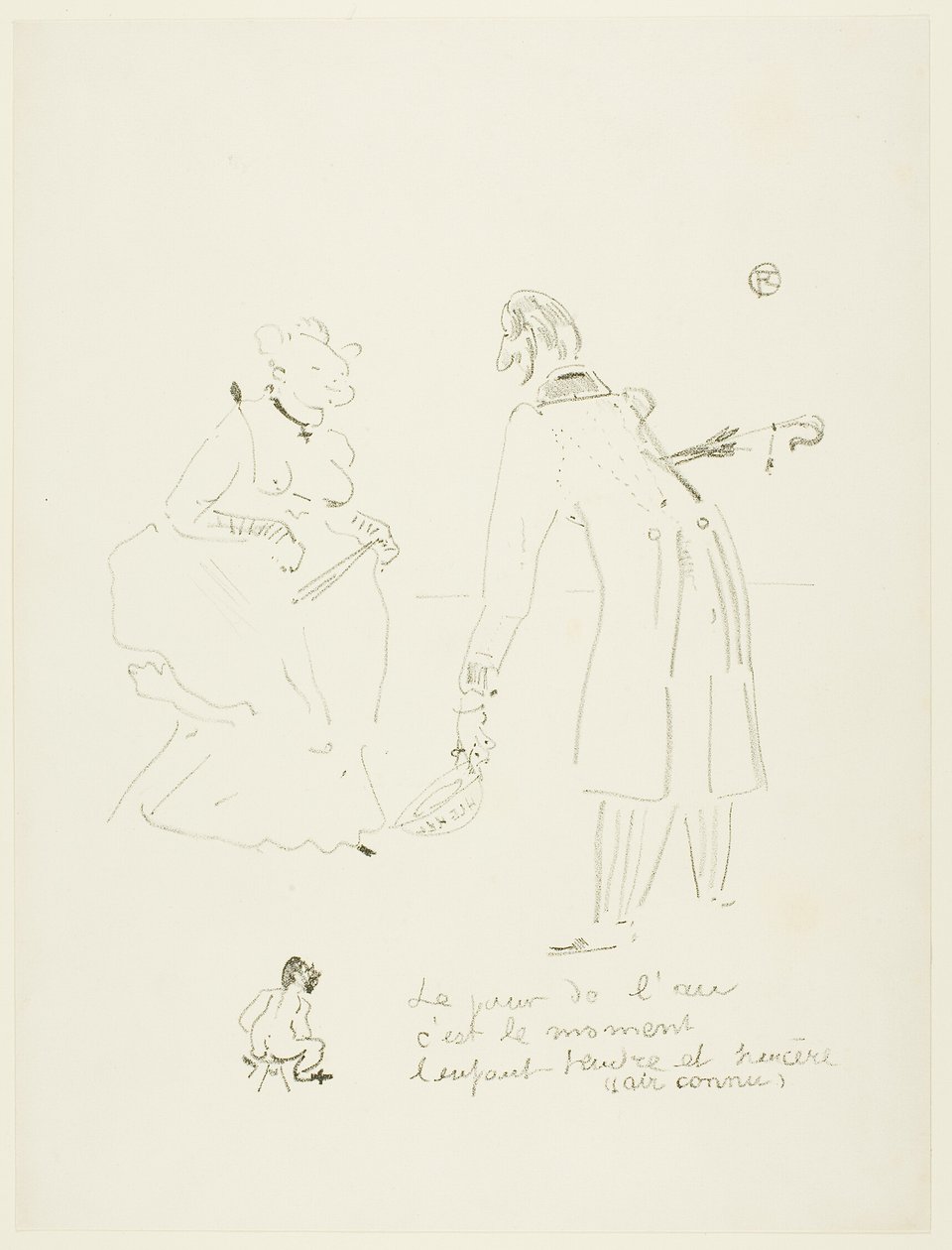 Saludo de Año Nuevo de Henri de Toulouse Lautrec