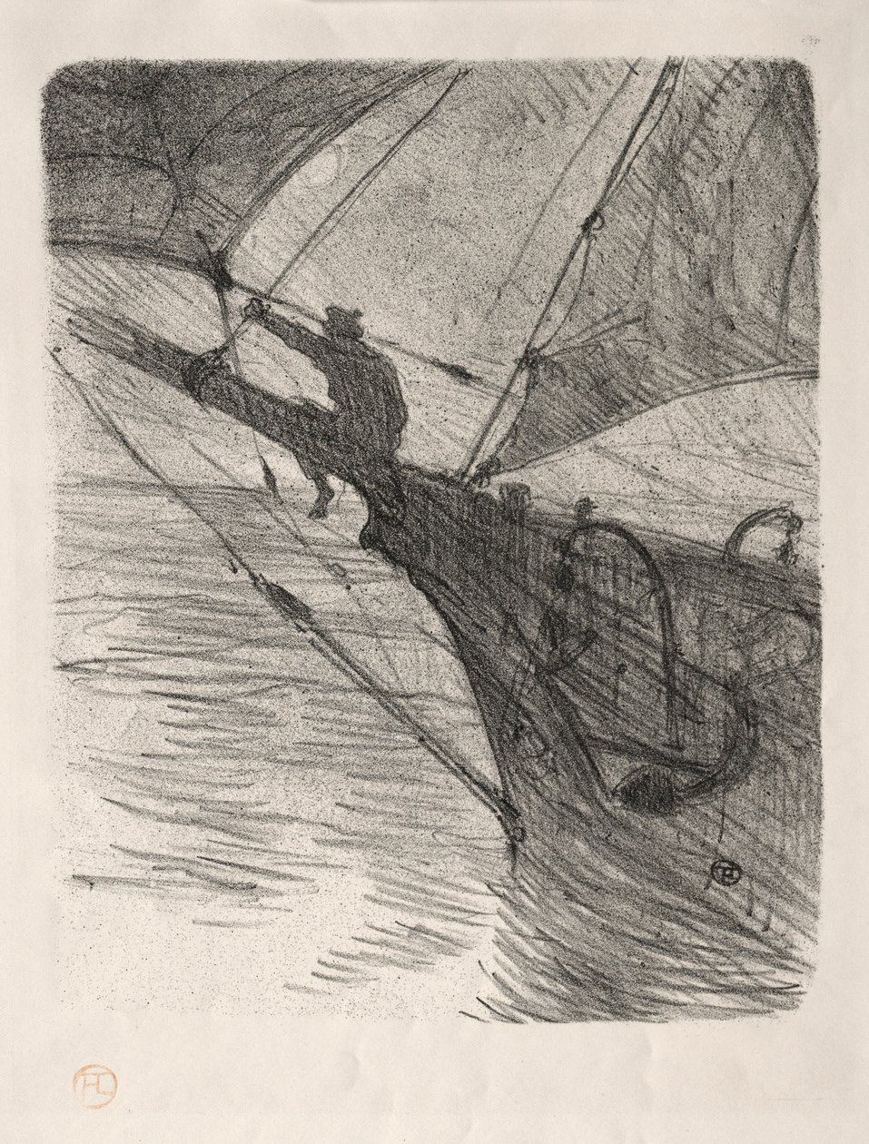 Oceano Nox, 1895 de Henri de Toulouse Lautrec
