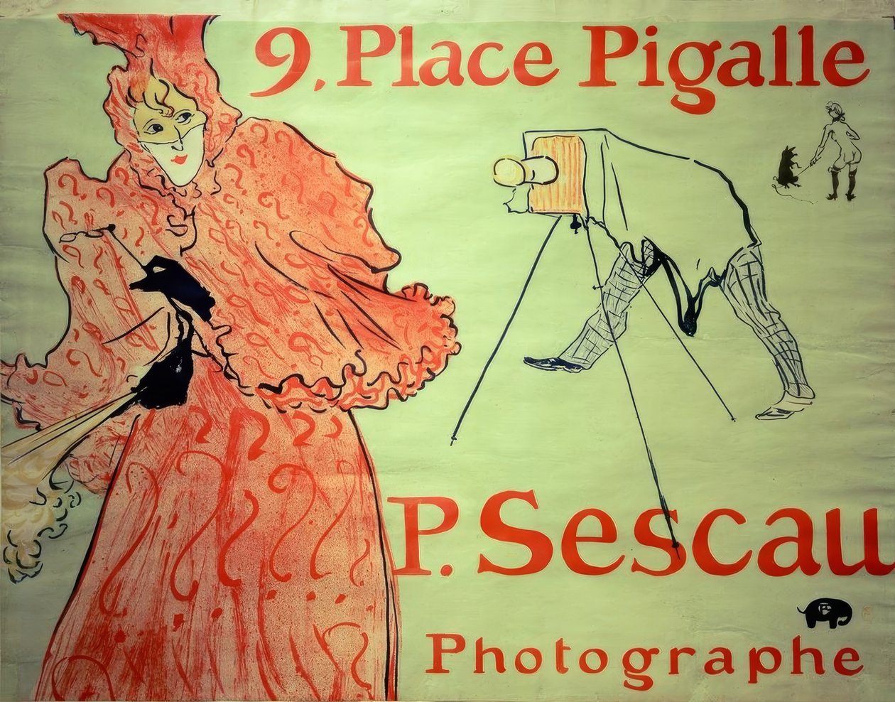 P. Sescau / Fotógrafo de Henri de Toulouse Lautrec