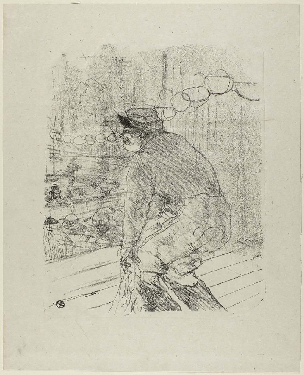 Polin, de Trece Litografías de Henri de Toulouse Lautrec