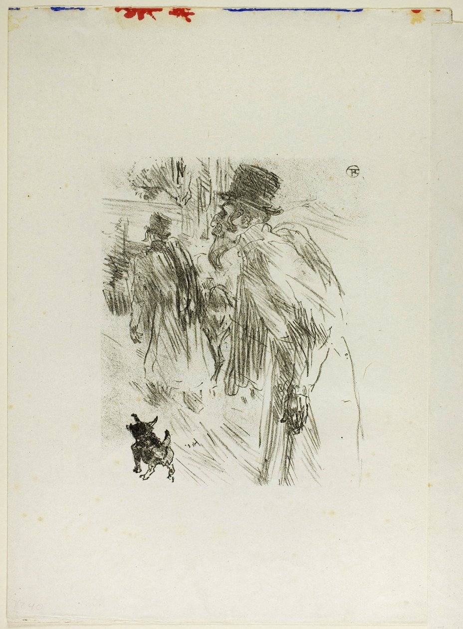 Judíos polacos, Carlsbad, de Al pie del Sinaí de Henri de Toulouse Lautrec