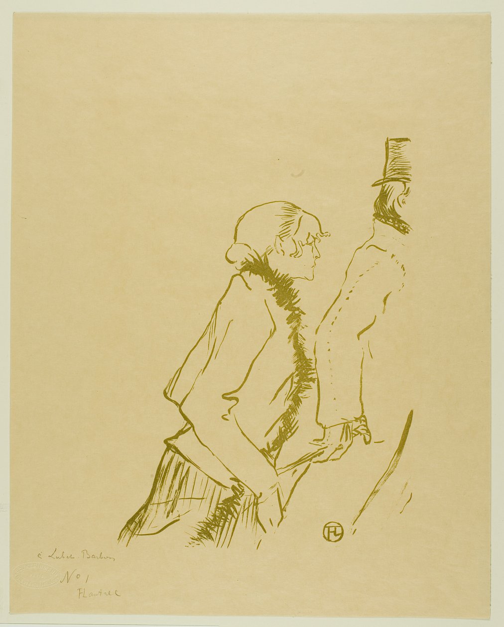 ¡Pobre prostituta! de Henri de Toulouse Lautrec