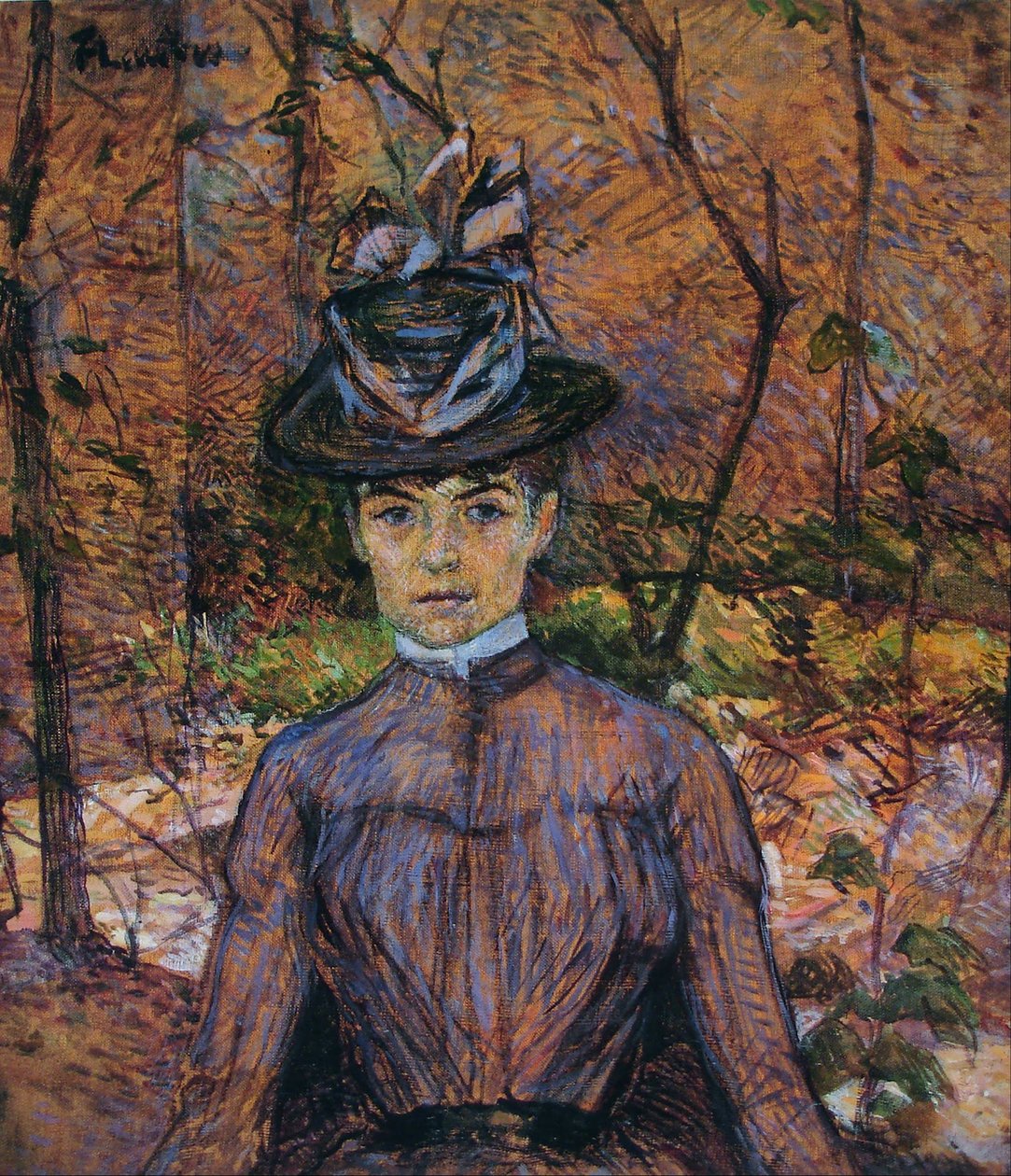 Retrato de Suzanne Valadon 1865-1938 de Henri de Toulouse Lautrec