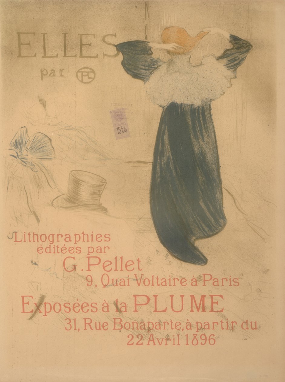 Póster para Elles, 1896 de Henri de Toulouse Lautrec