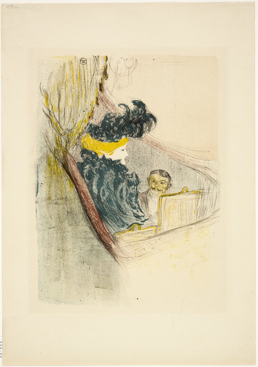Idilio principesco de Henri de Toulouse Lautrec