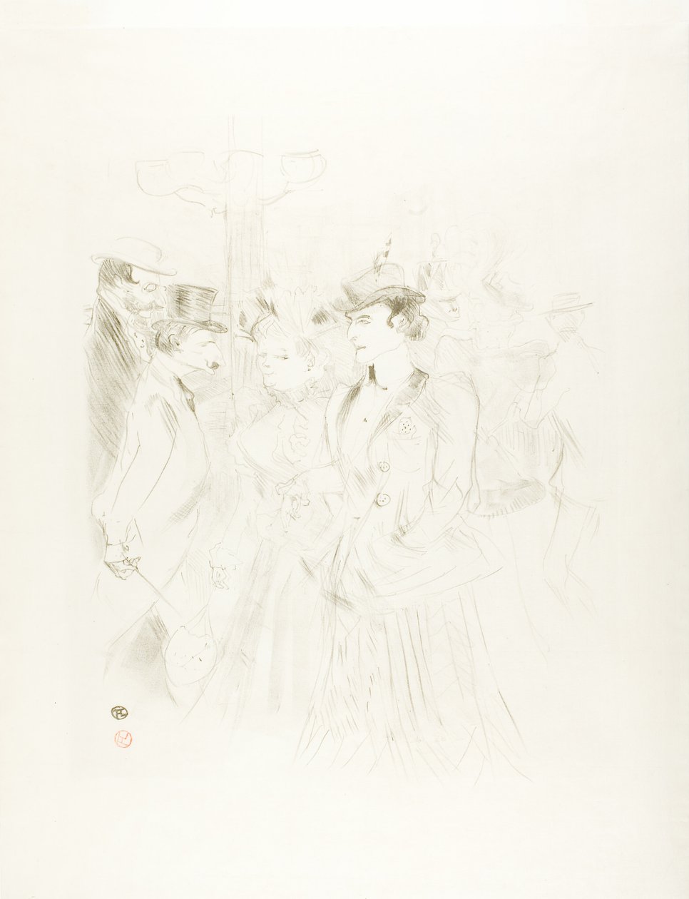 Paseo de Henri de Toulouse Lautrec