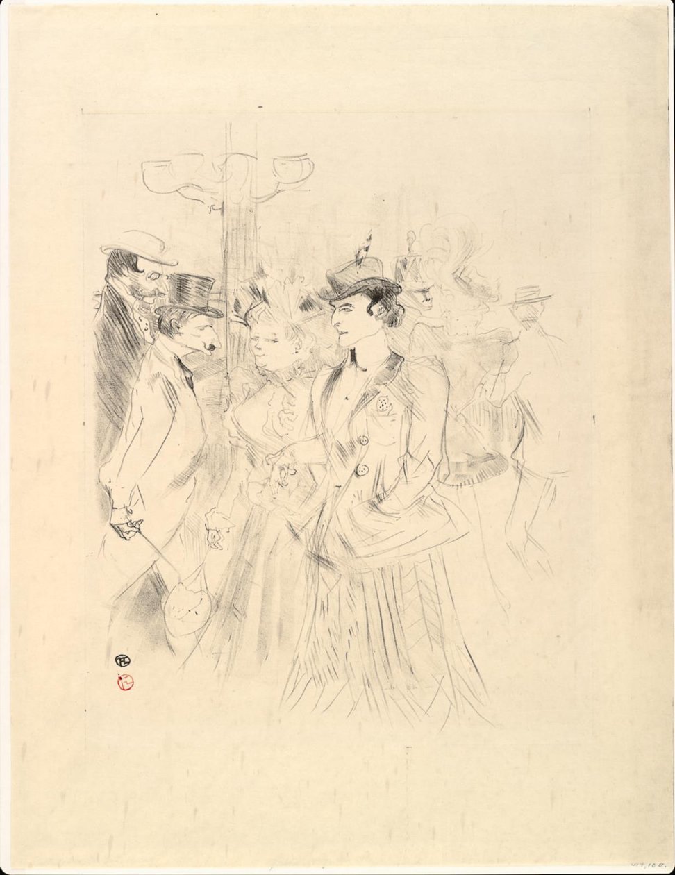Paseo de Henri de Toulouse Lautrec
