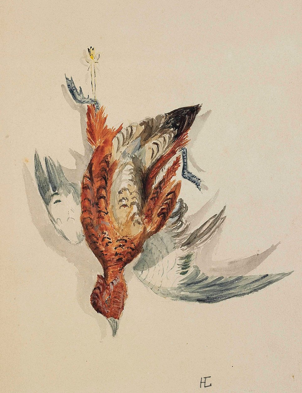 Rojo de río, c.1877-80 de Henri de Toulouse Lautrec
