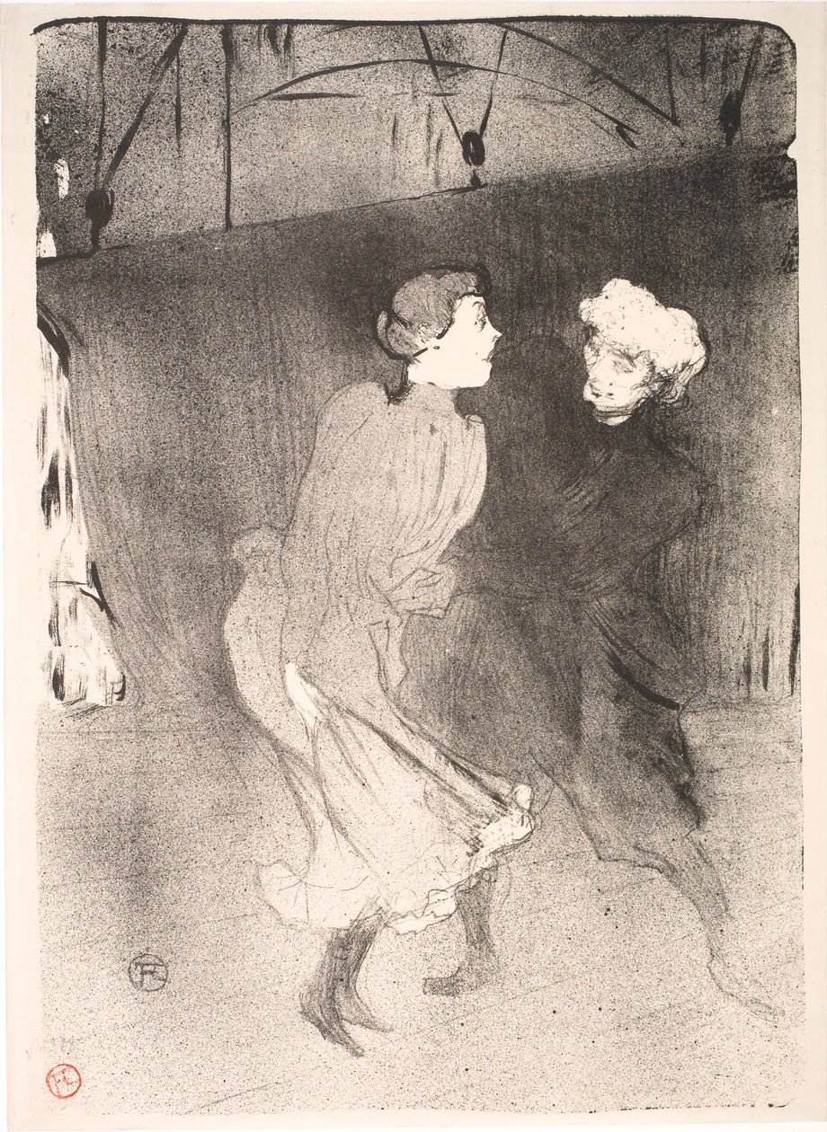 Ensayo general en Folies Bergère, Emilienne d