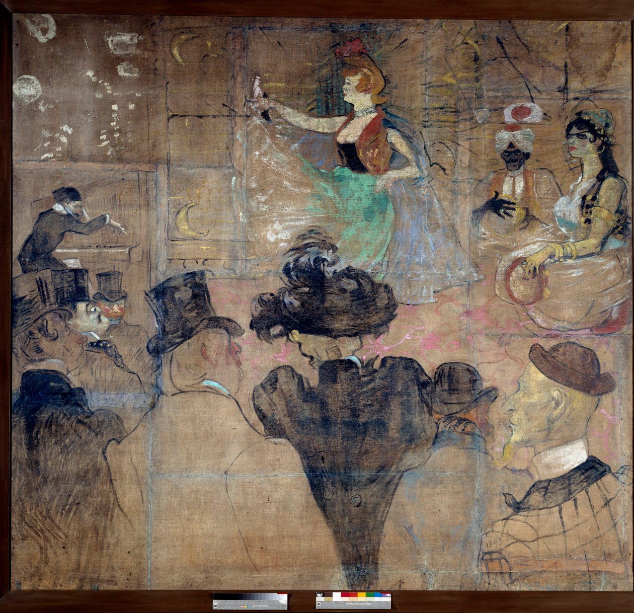 Letrero para la casa de la Goulue (Weber Louise dit La Goulue) de Henri de Toulouse Lautrec