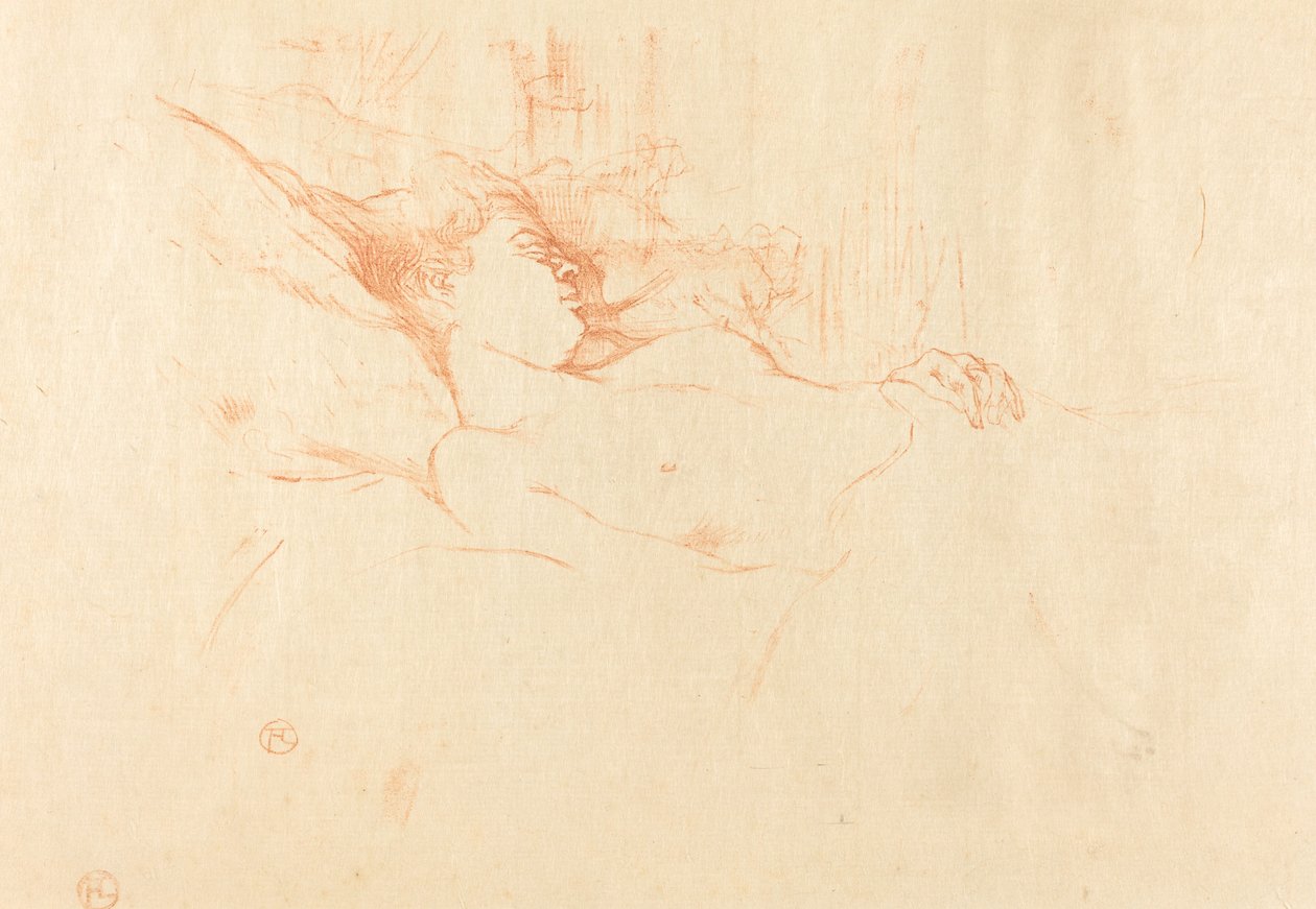 Sueño Le sommeil, 1896 de Henri de Toulouse Lautrec