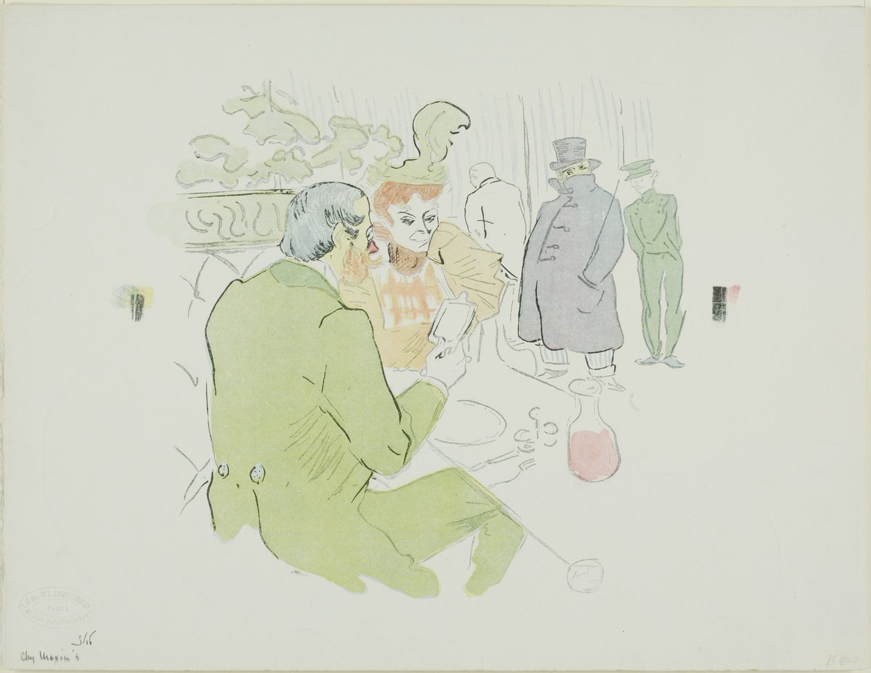 Esnobismo de Henri de Toulouse Lautrec