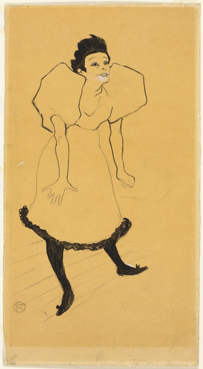 Estudio de Henri de Toulouse Lautrec