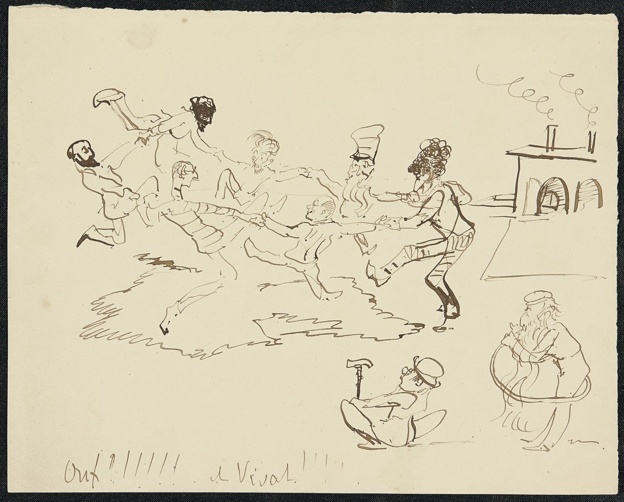 Sumersión, 1881 de Henri de Toulouse Lautrec