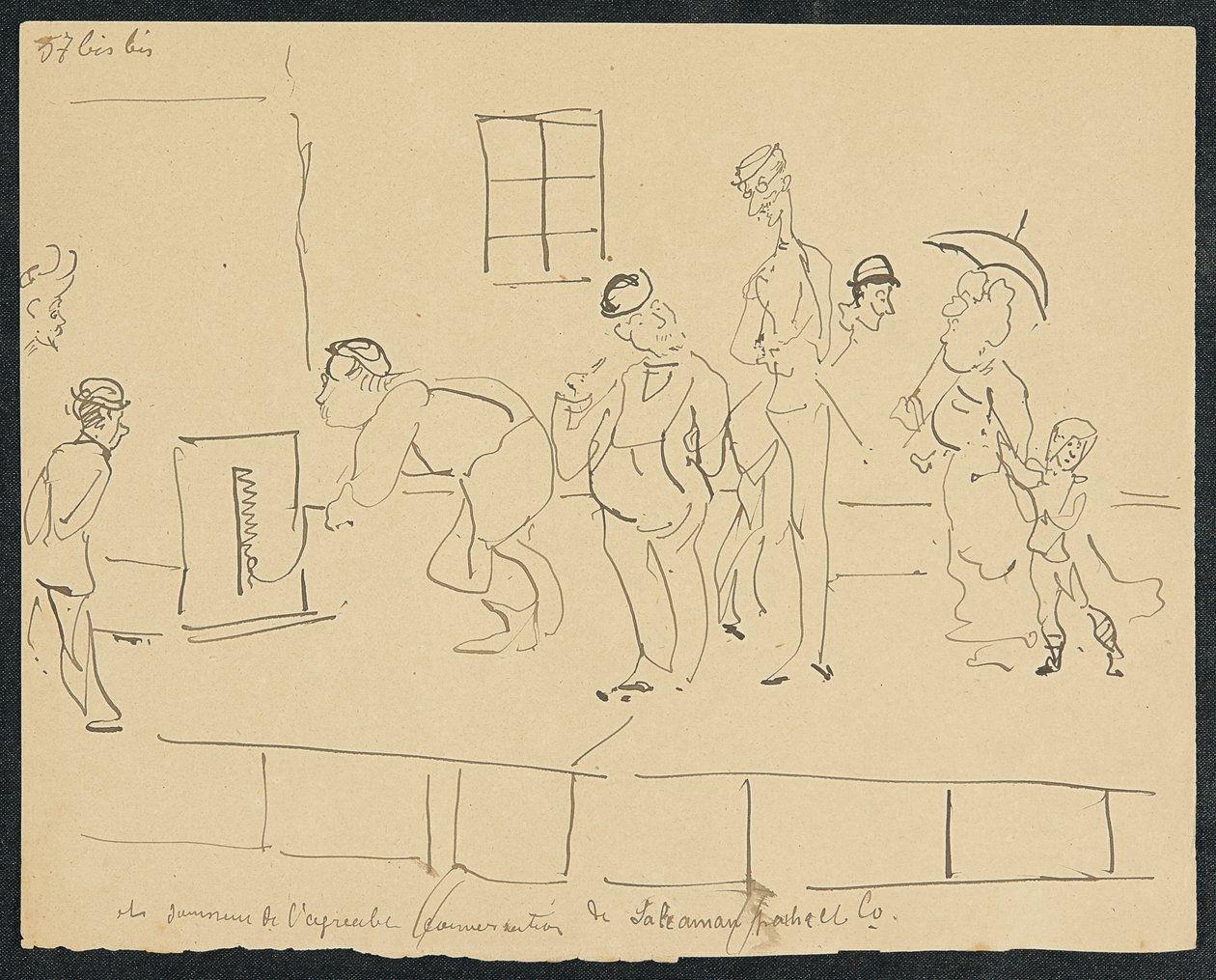 Sumersión, 1881 de Henri de Toulouse Lautrec