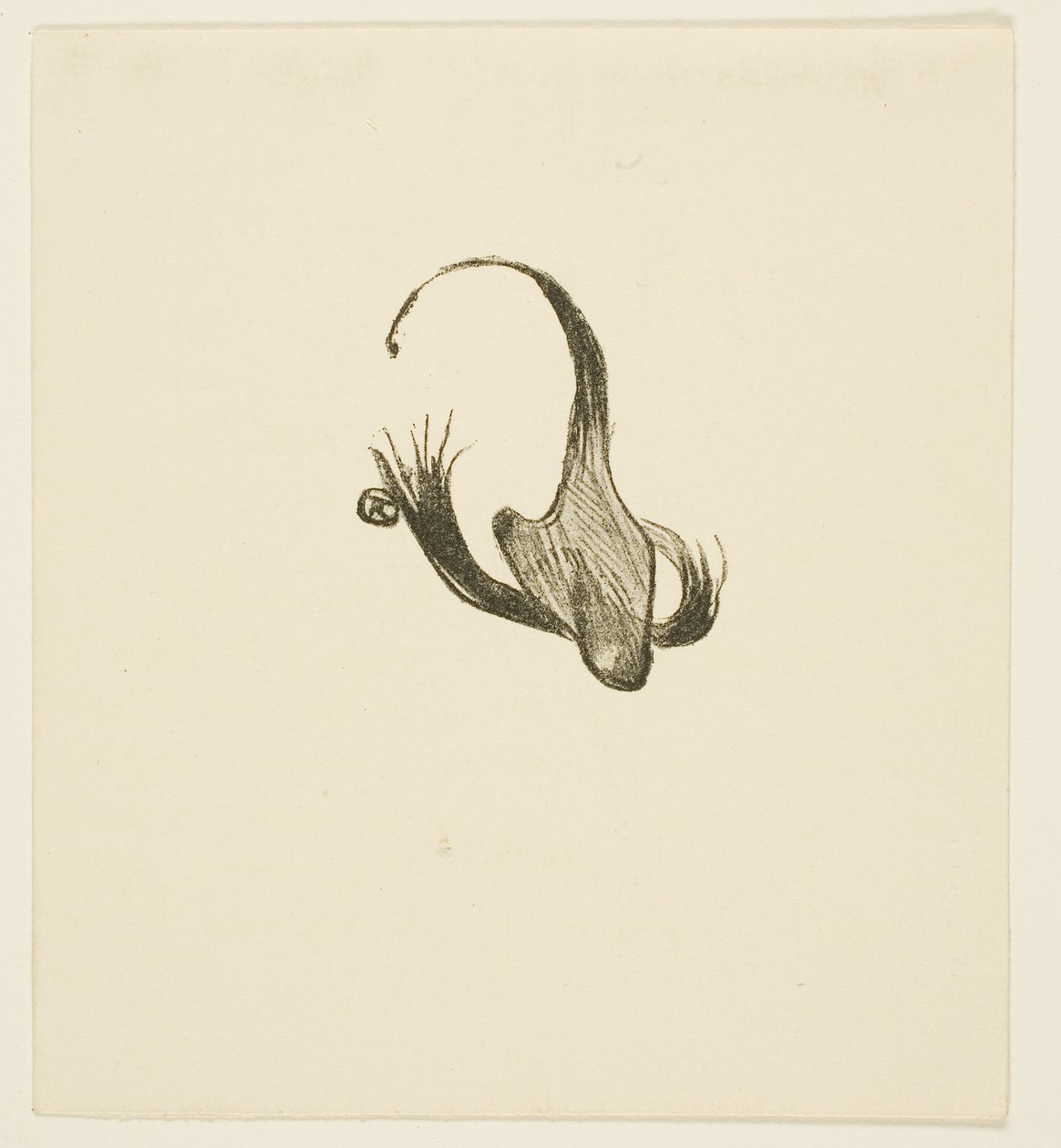 Colofón de Au Pied du Sinaï de Henri de Toulouse Lautrec