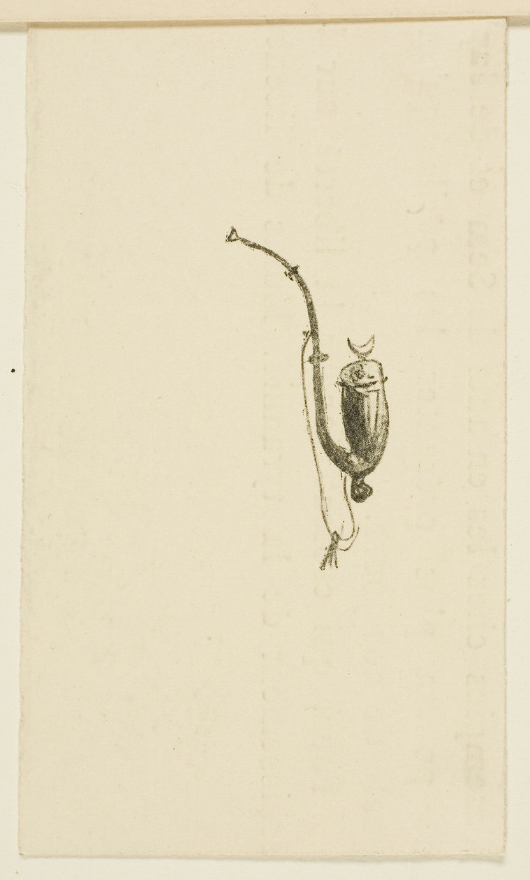 Colofón de Au Pied du Sinaï de Henri de Toulouse Lautrec