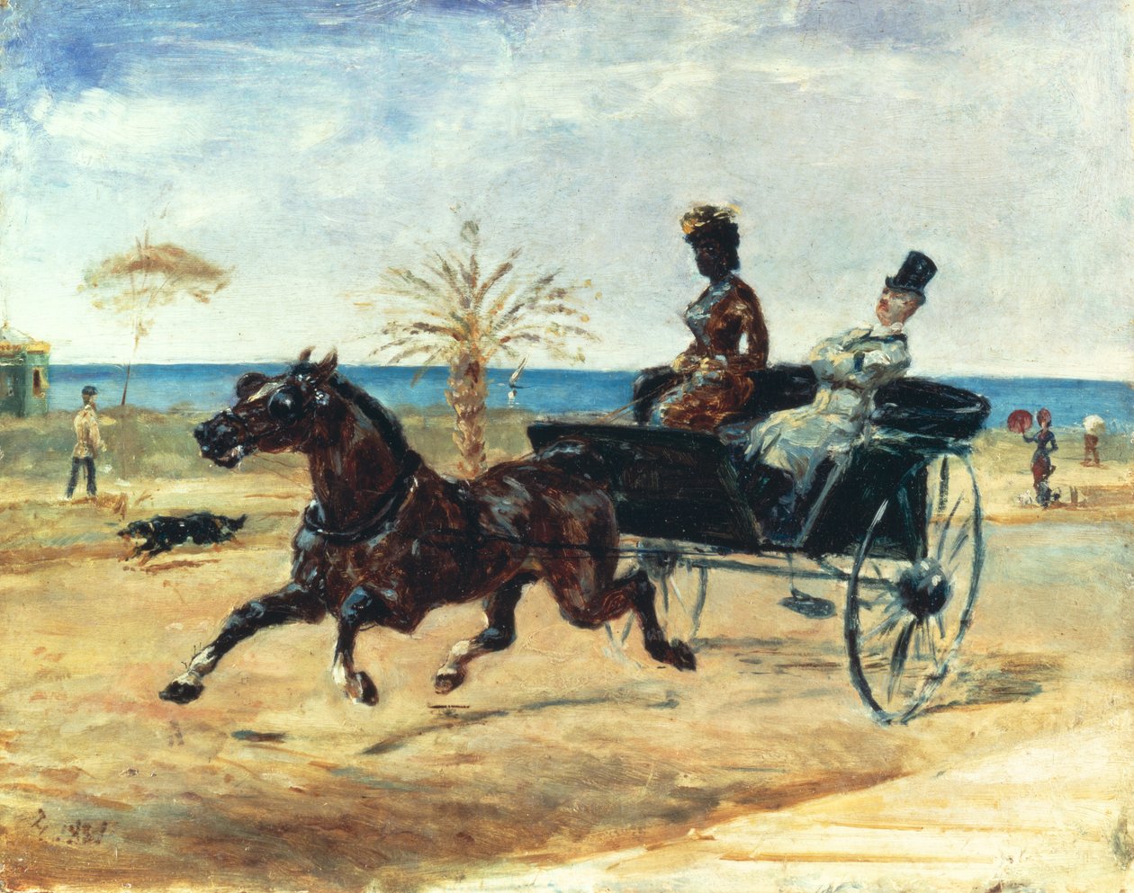 La condesa negra de Henri de Toulouse Lautrec
