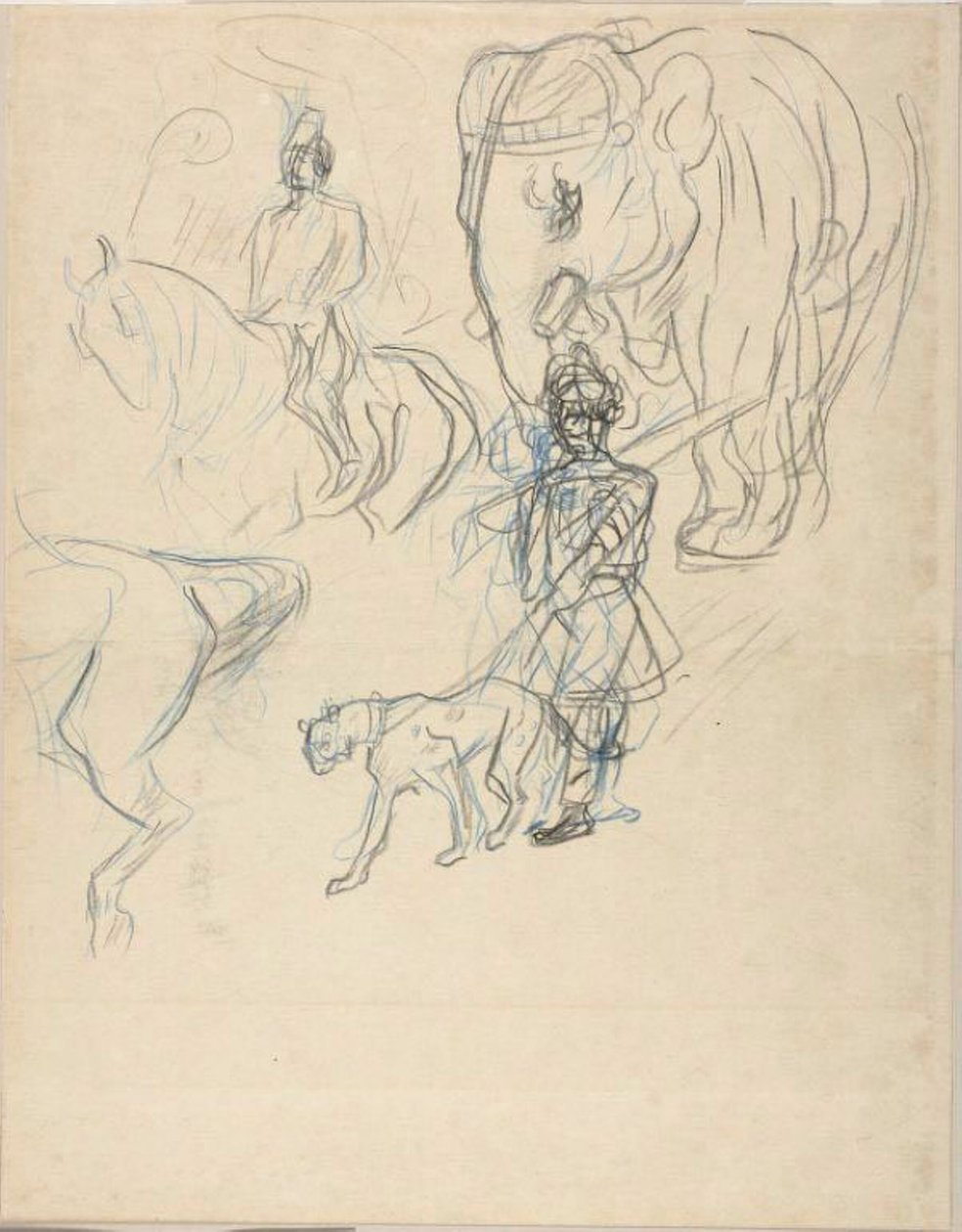 El Cortejo del Rajá de Henri de Toulouse Lautrec