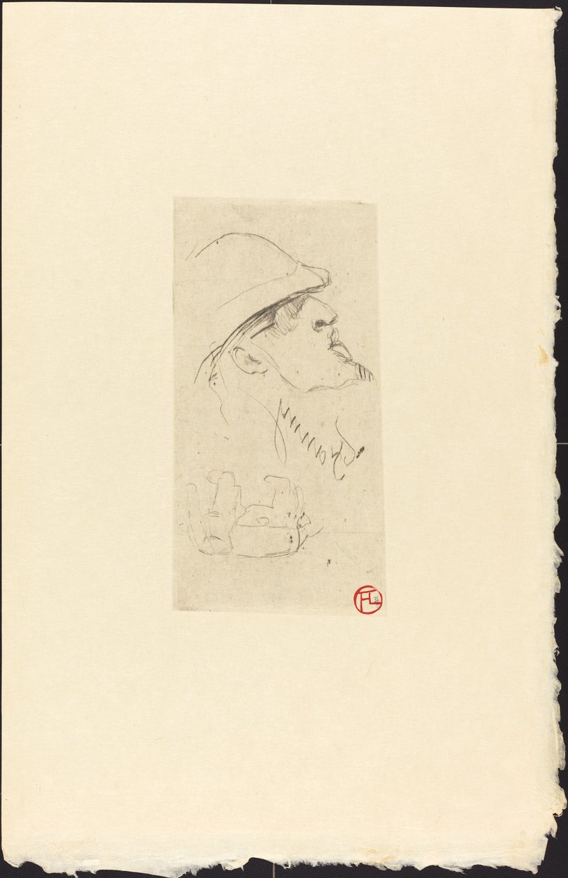 El explorador vizconde de Brettes, 1898 de Henri de Toulouse Lautrec