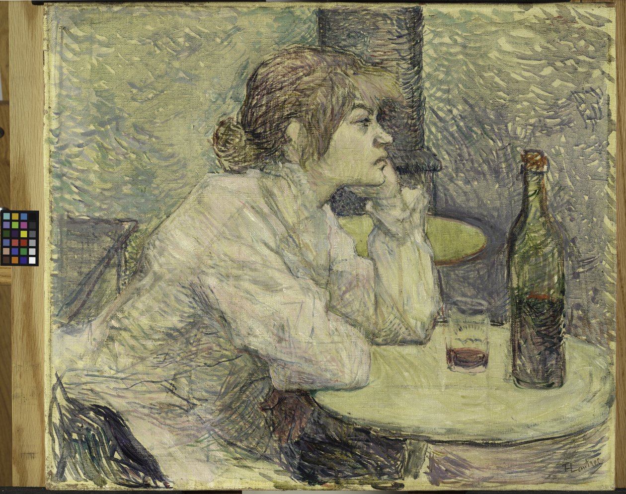 La resaca (Suzanne Valadon) de Henri de Toulouse Lautrec