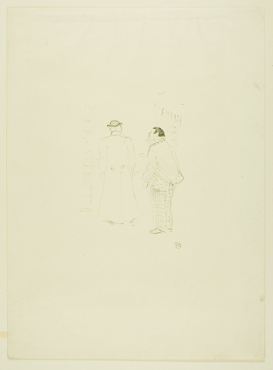 El jefe de ventas en Jourdan y Brown de Henri de Toulouse Lautrec