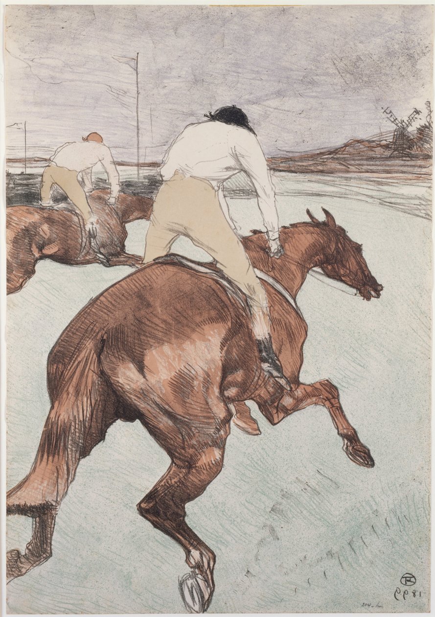 El Jockey de Henri de Toulouse Lautrec
