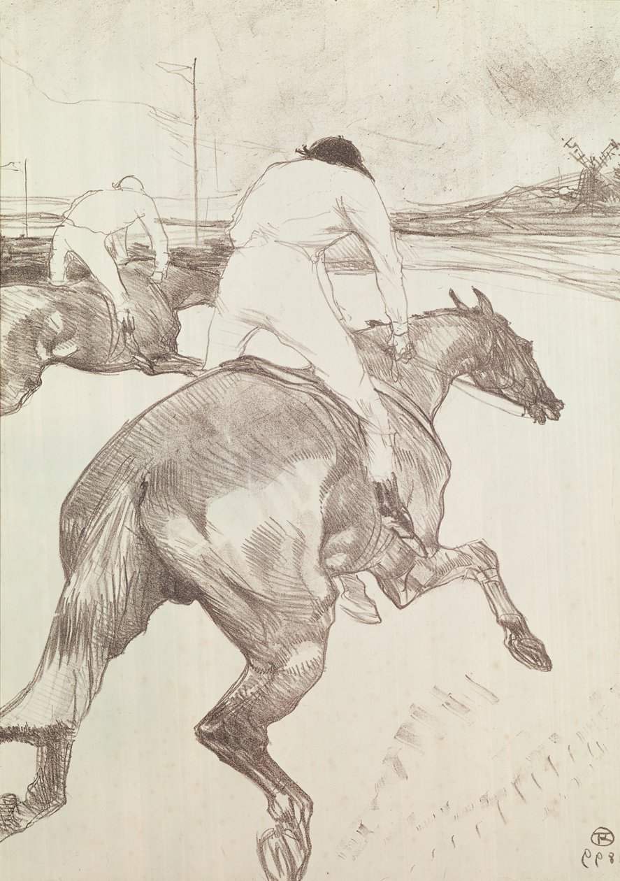 El jockey de Henri de Toulouse Lautrec