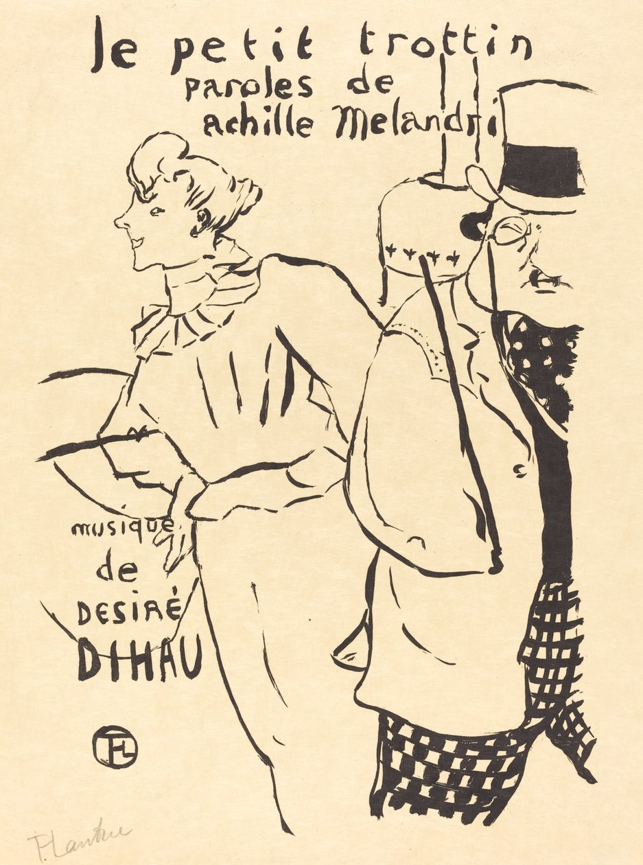 La Pequeña Mandadera de Henri de Toulouse Lautrec