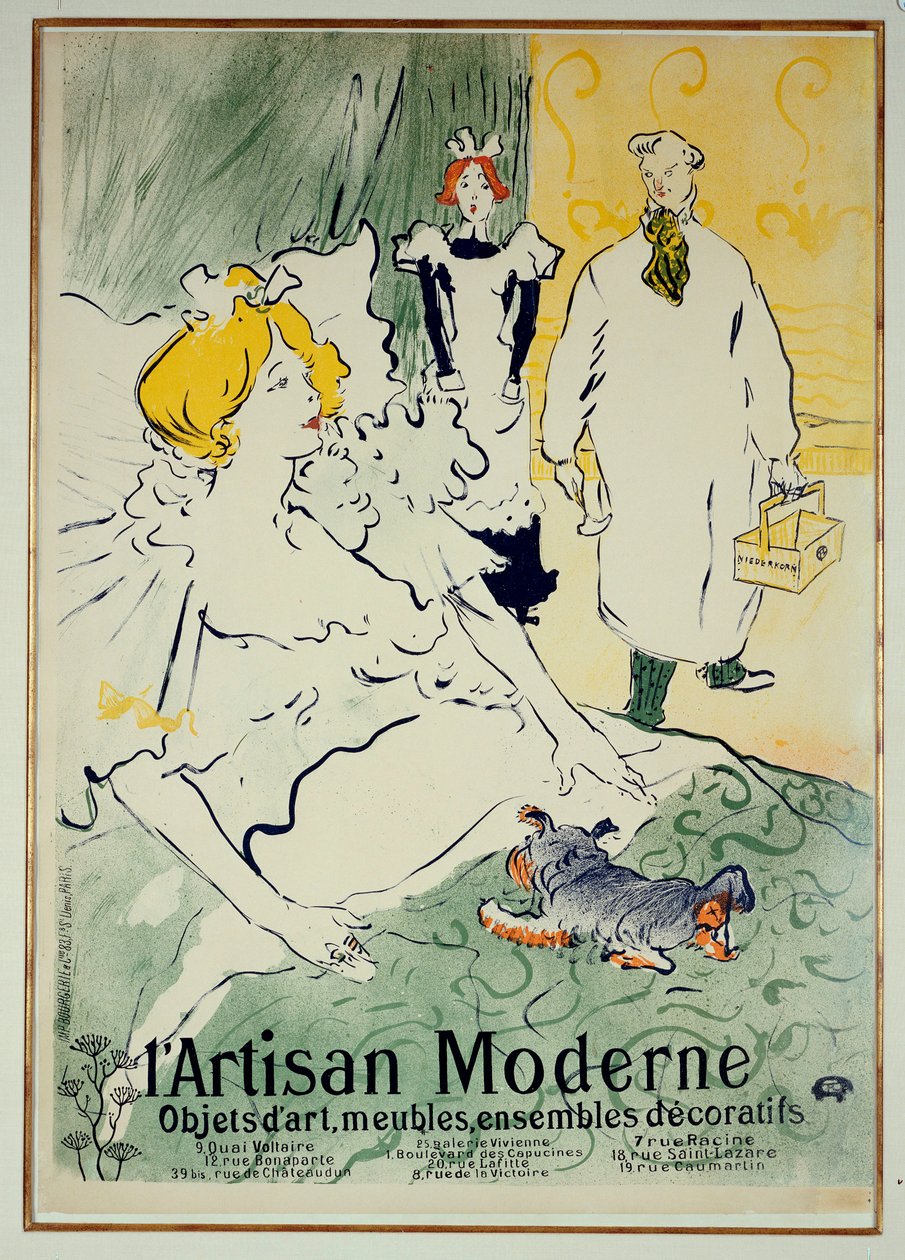 El artesano moderno, 1896 de Henri de Toulouse Lautrec