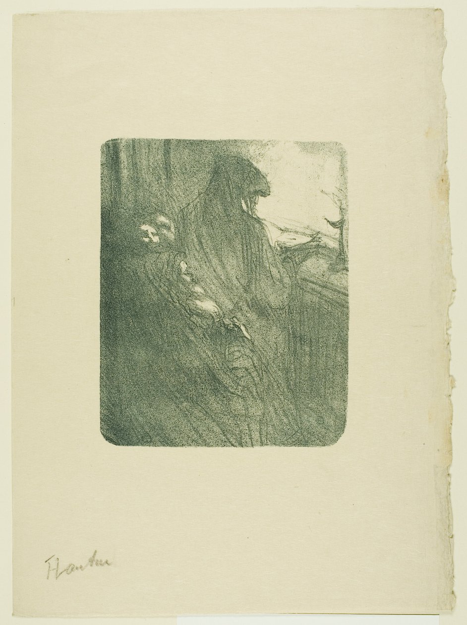 Los viejos coqueteos, de Mélodies de Désiré Dihau de Henri de Toulouse Lautrec