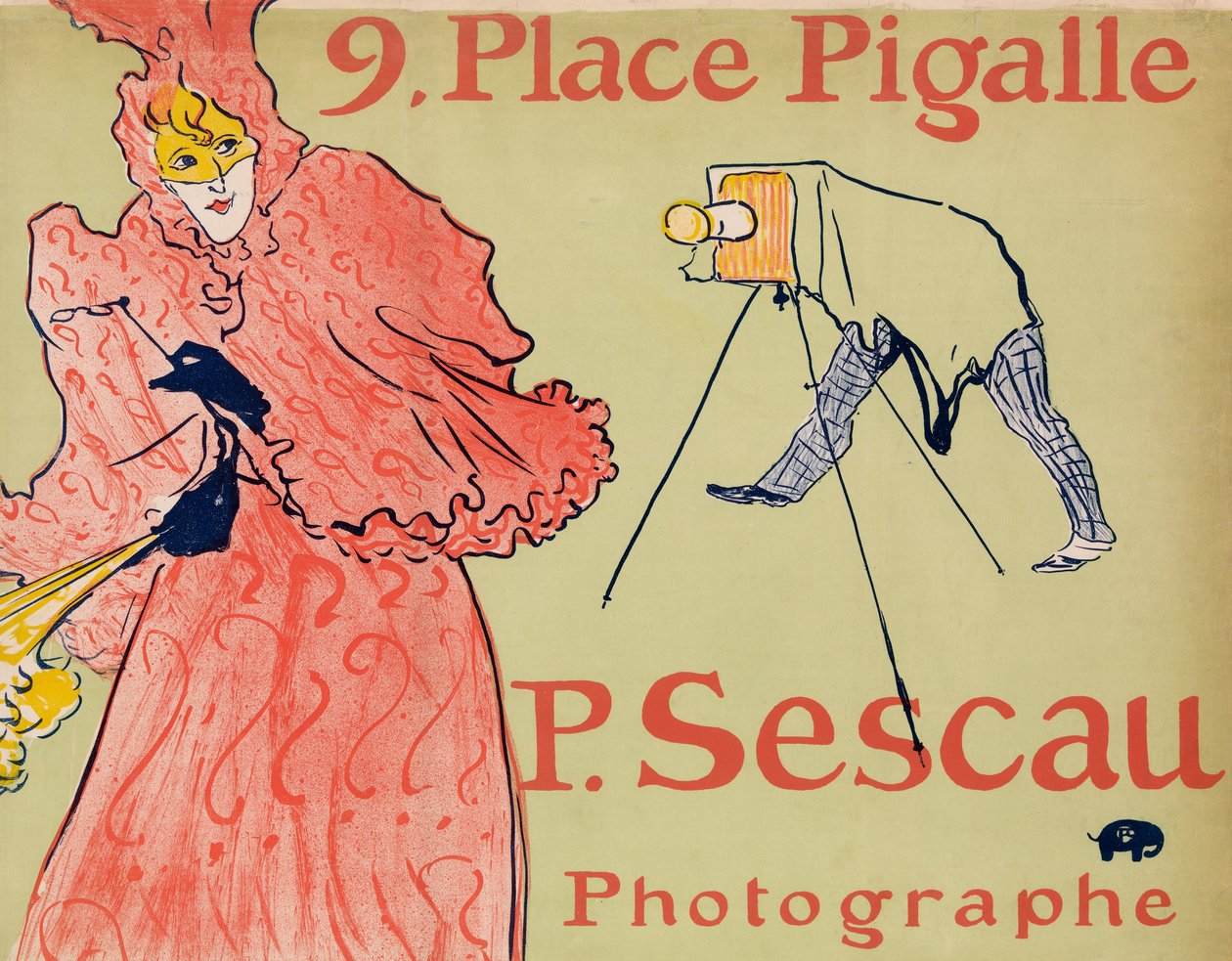 El fotógrafo Sescau de Henri de Toulouse Lautrec