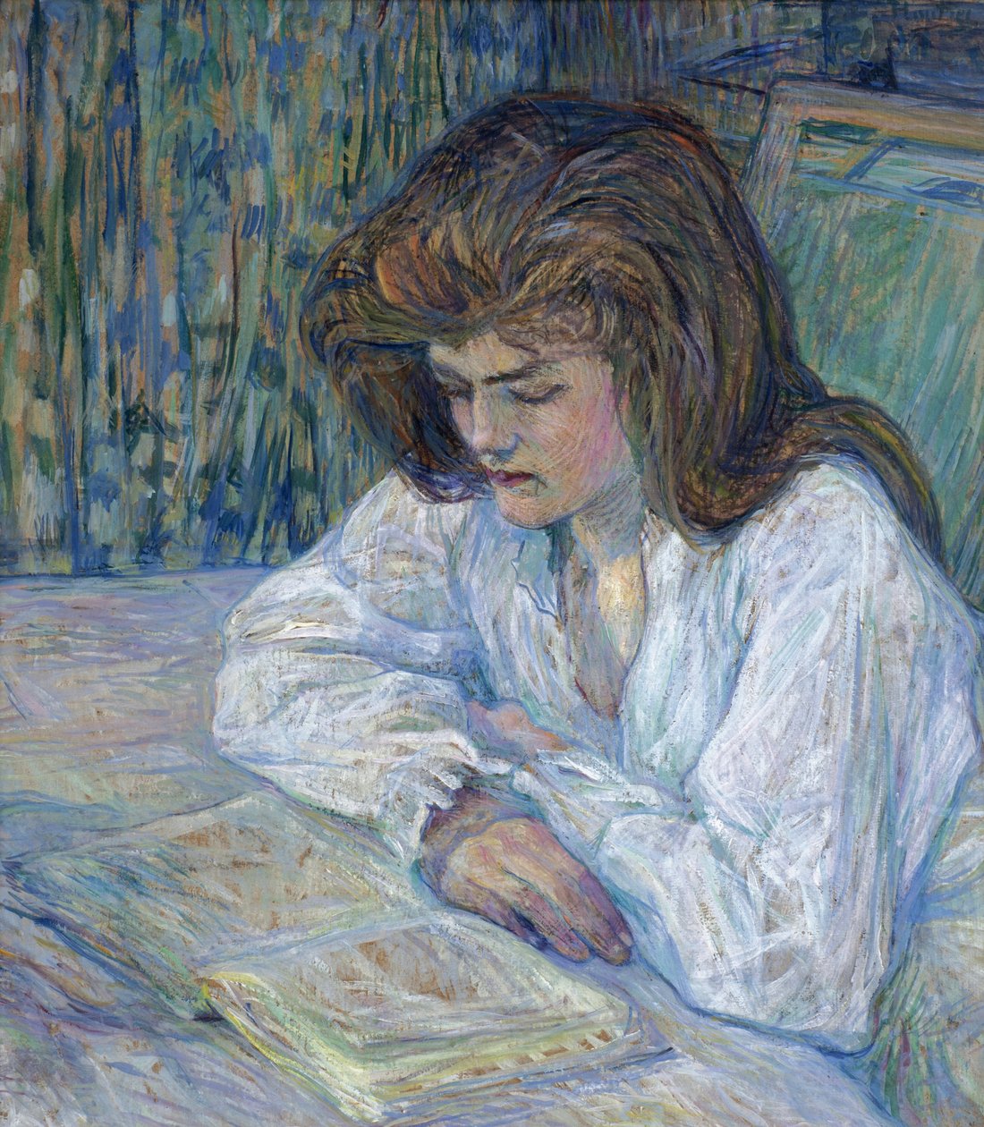 El lector de Henri de Toulouse Lautrec