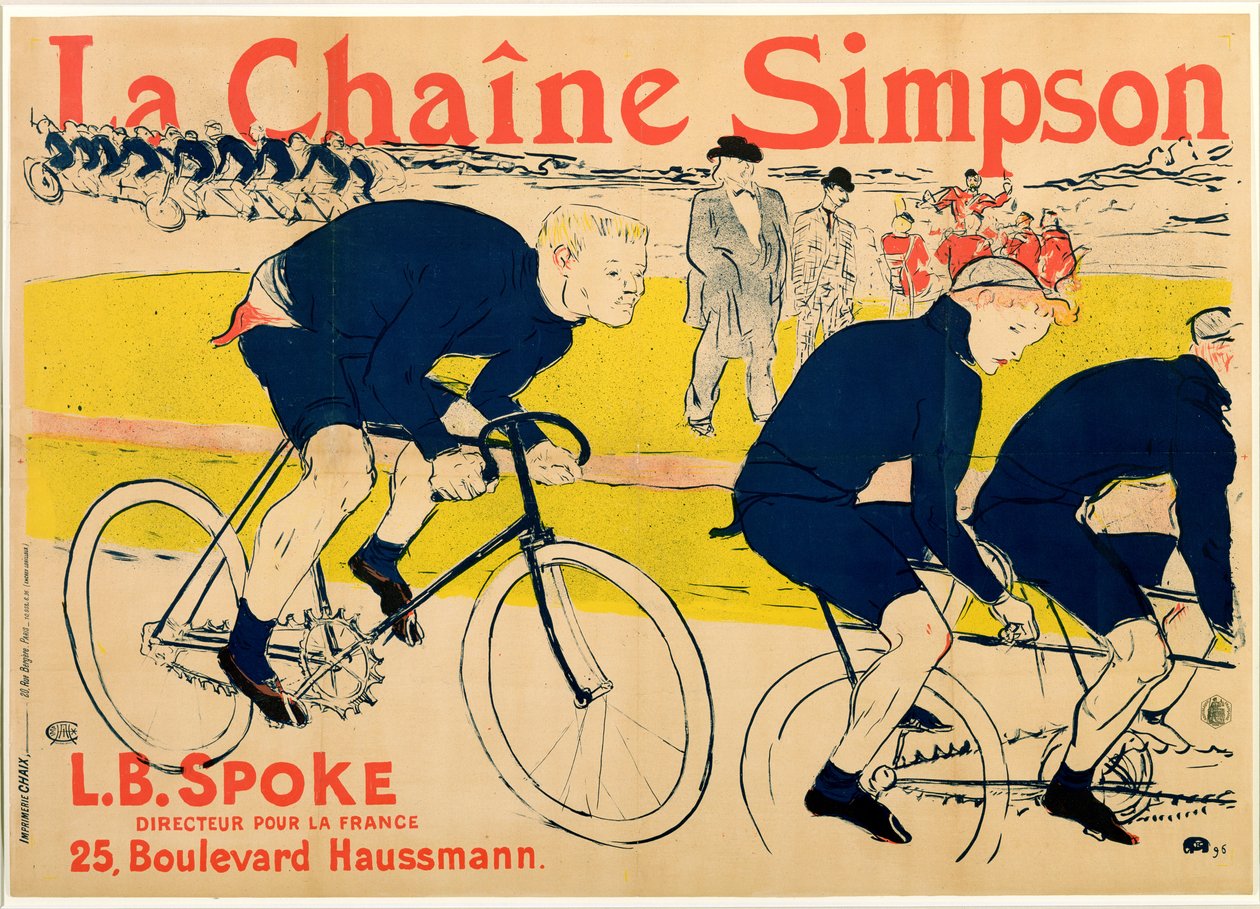 La cadena Simpson, 1896 de Henri de Toulouse Lautrec