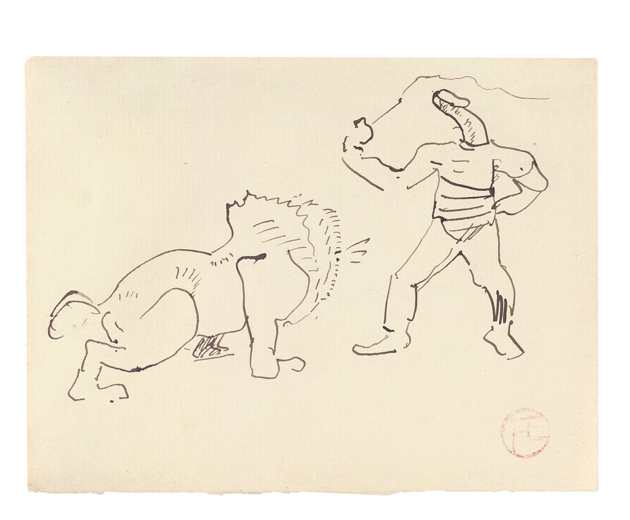 El domador, c.1888 de Henri de Toulouse Lautrec